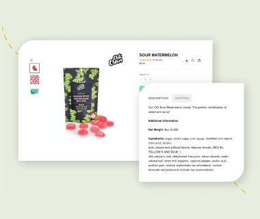 Product Description tabs in Shopify